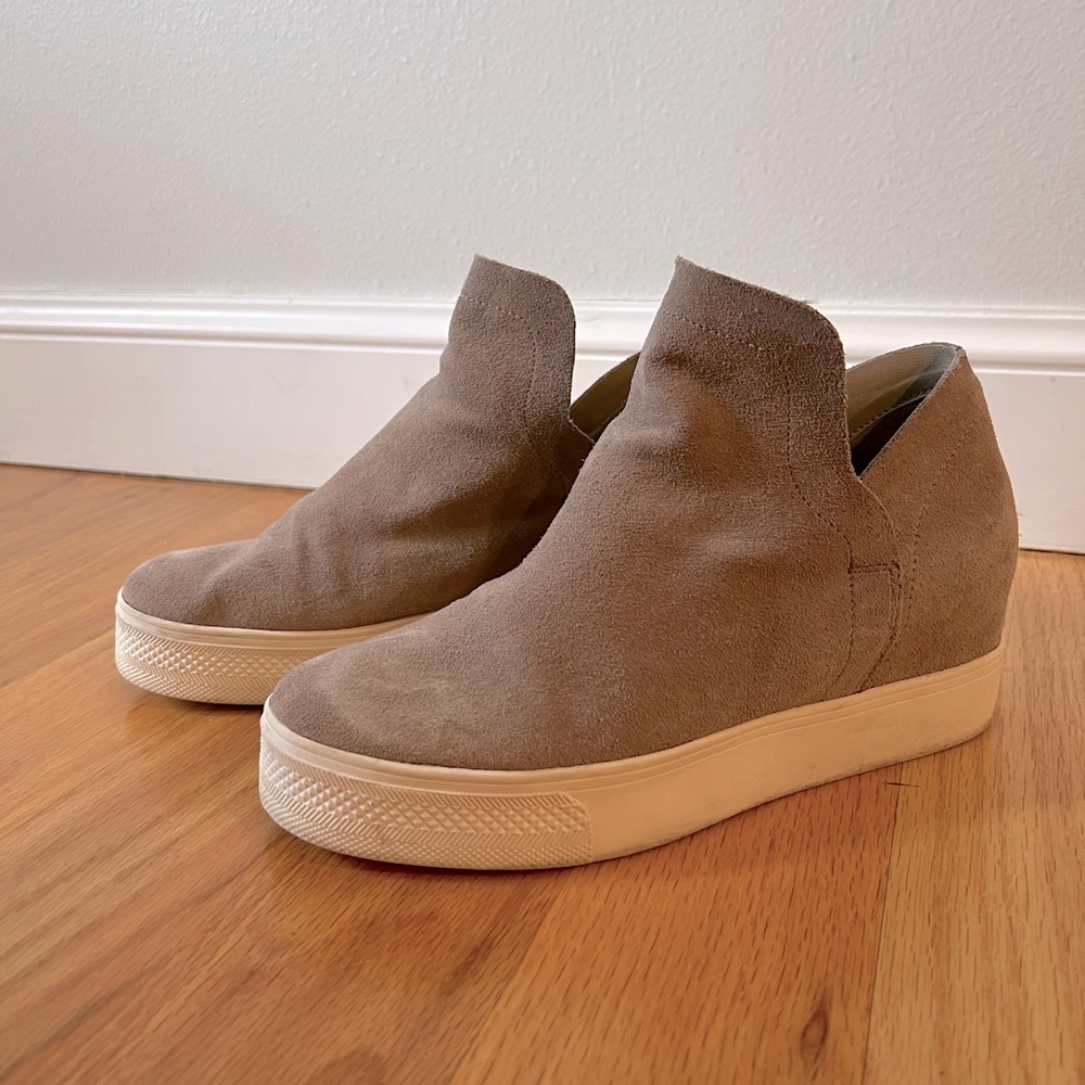 Steve Madden Grey Wrangle Platform Sneaker